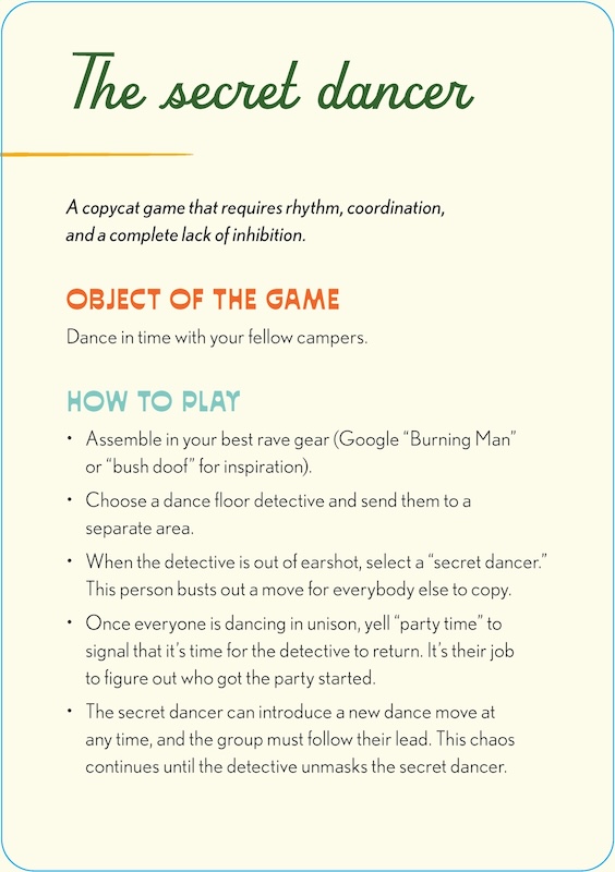 Campsite Games, 50 Fun Games to Play in Nature - 5