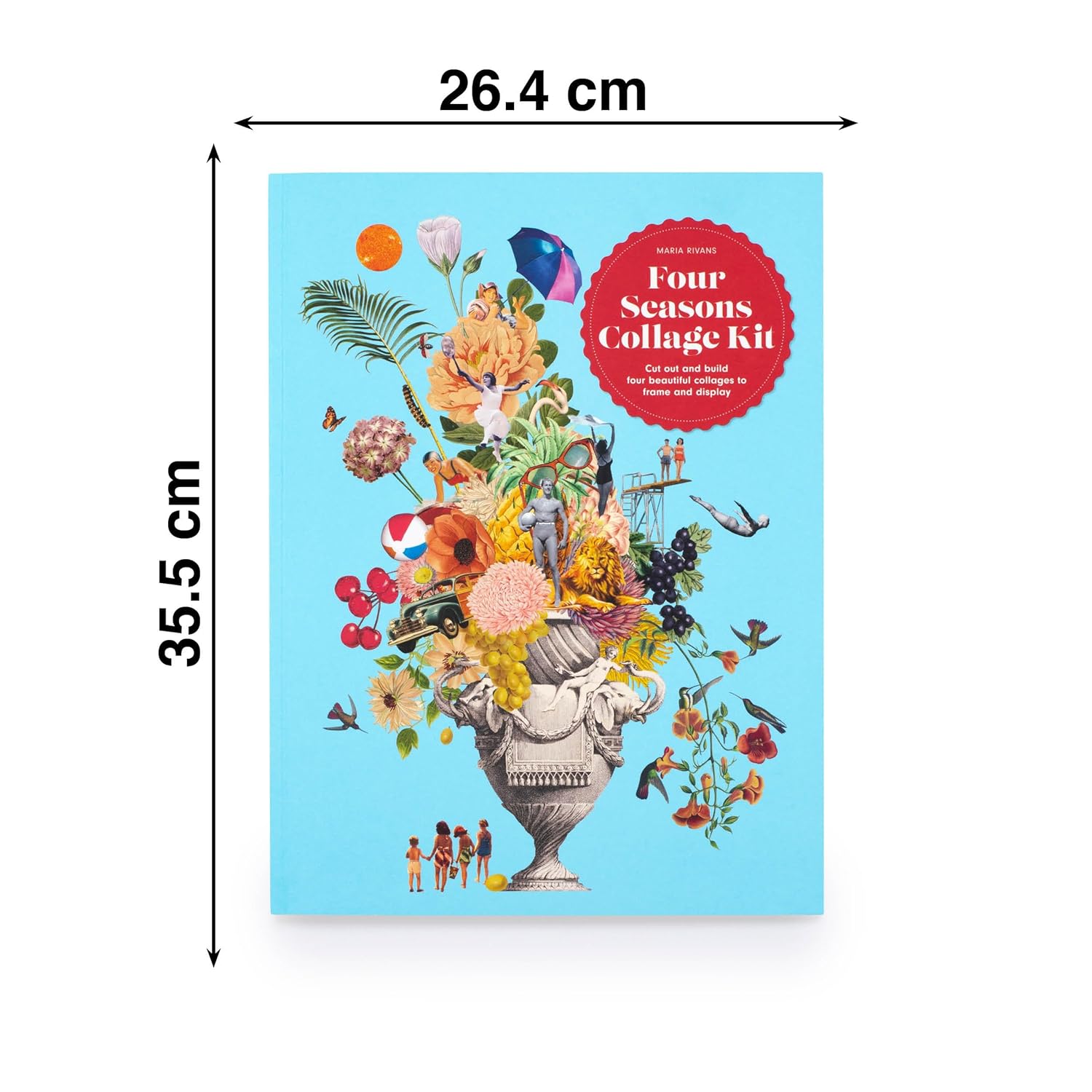 Four Seasons Collage Kit, Cut Out and build Four Beatiful Collages to frame and Display - 2
