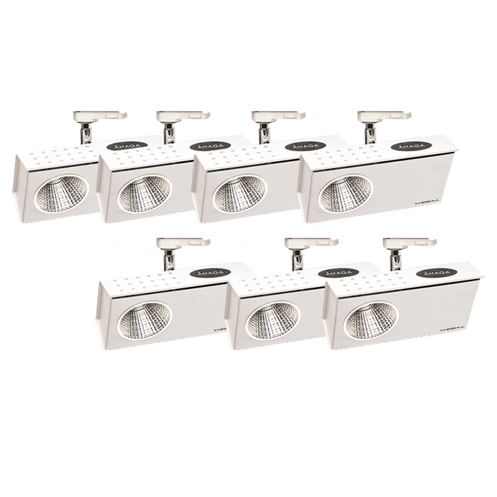 Flodljuspaket, 7 st. 36W LED
