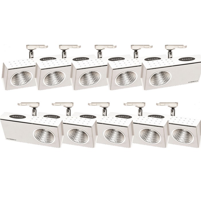 Flodljuspaket, 10 st. 36W LED
