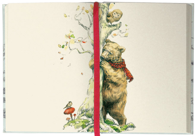 Flying Bear Illustrated Journal - 7
