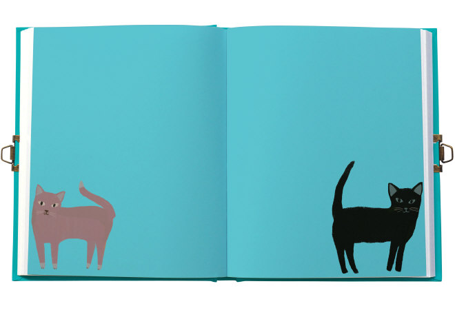 Pretty Paws Lockable Notebook - 9