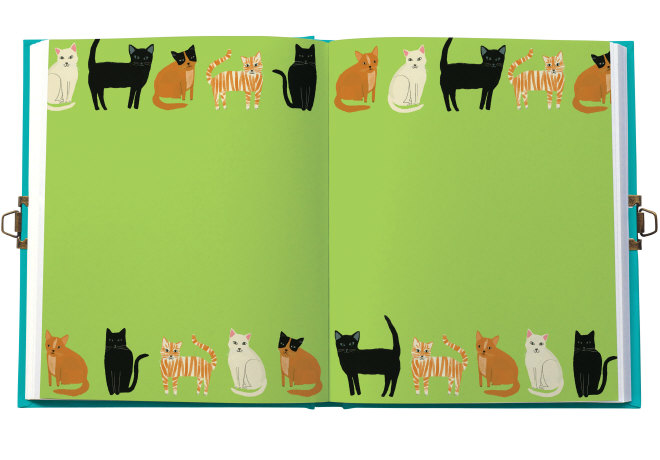 Pretty Paws Lockable Notebook - 6