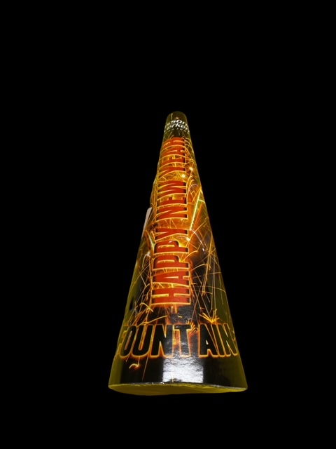 Happy New Year Fountain