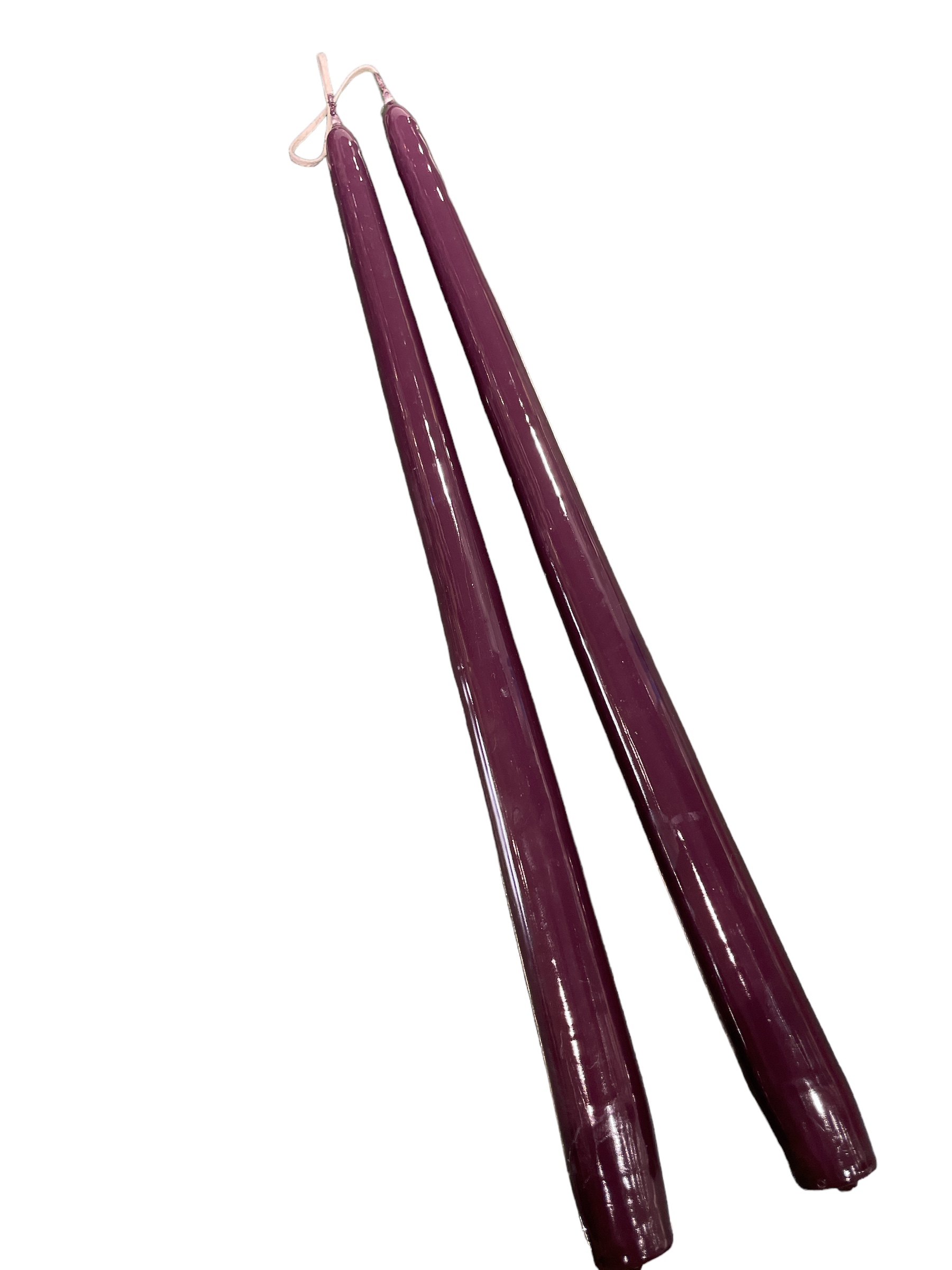 Antikljus Purpur 35cm Lack Parljus