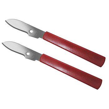 Kräftkniv / skaldjurskniv rostfri, 2-pack. För kräftskivan / kräftfesten