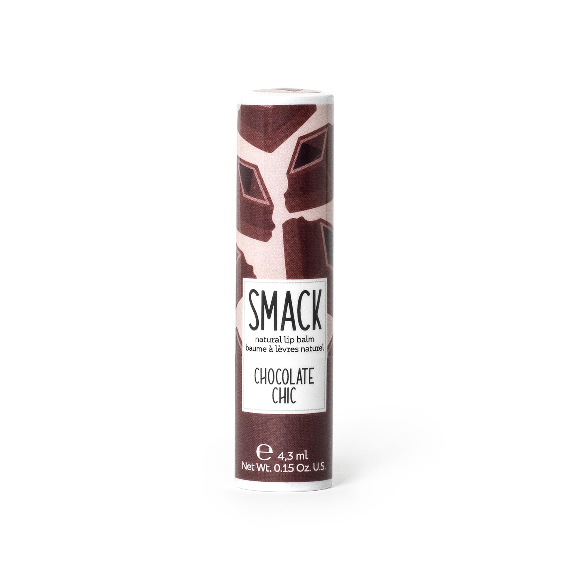 Natural lip balm, Smack, Chocolate, läppbalsam/cerat - 2
