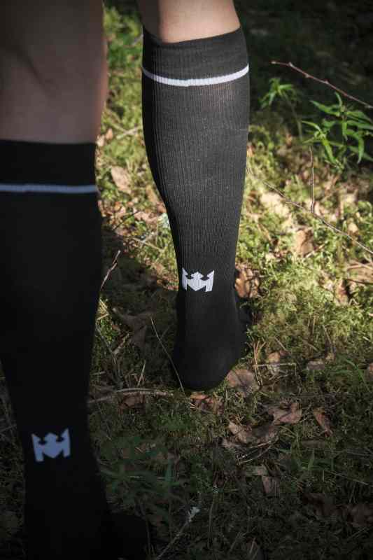 Mästarn Thin Race O-sock svart - 2