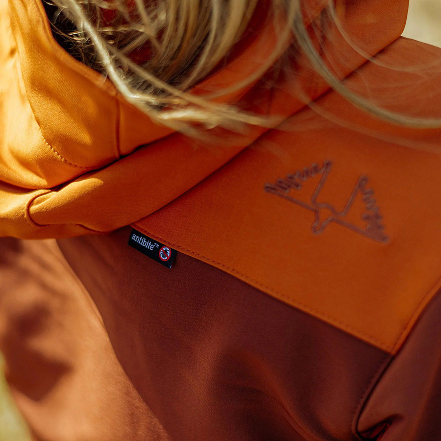 Swedteam Lynx Women Antibite Hunting Jacket Dark Orange - 7