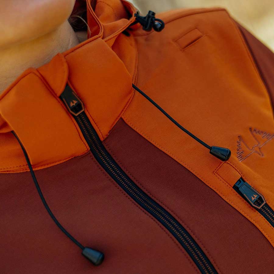 Swedteam Lynx Women Antibite Hunting Jacket Dark Orange - 6
