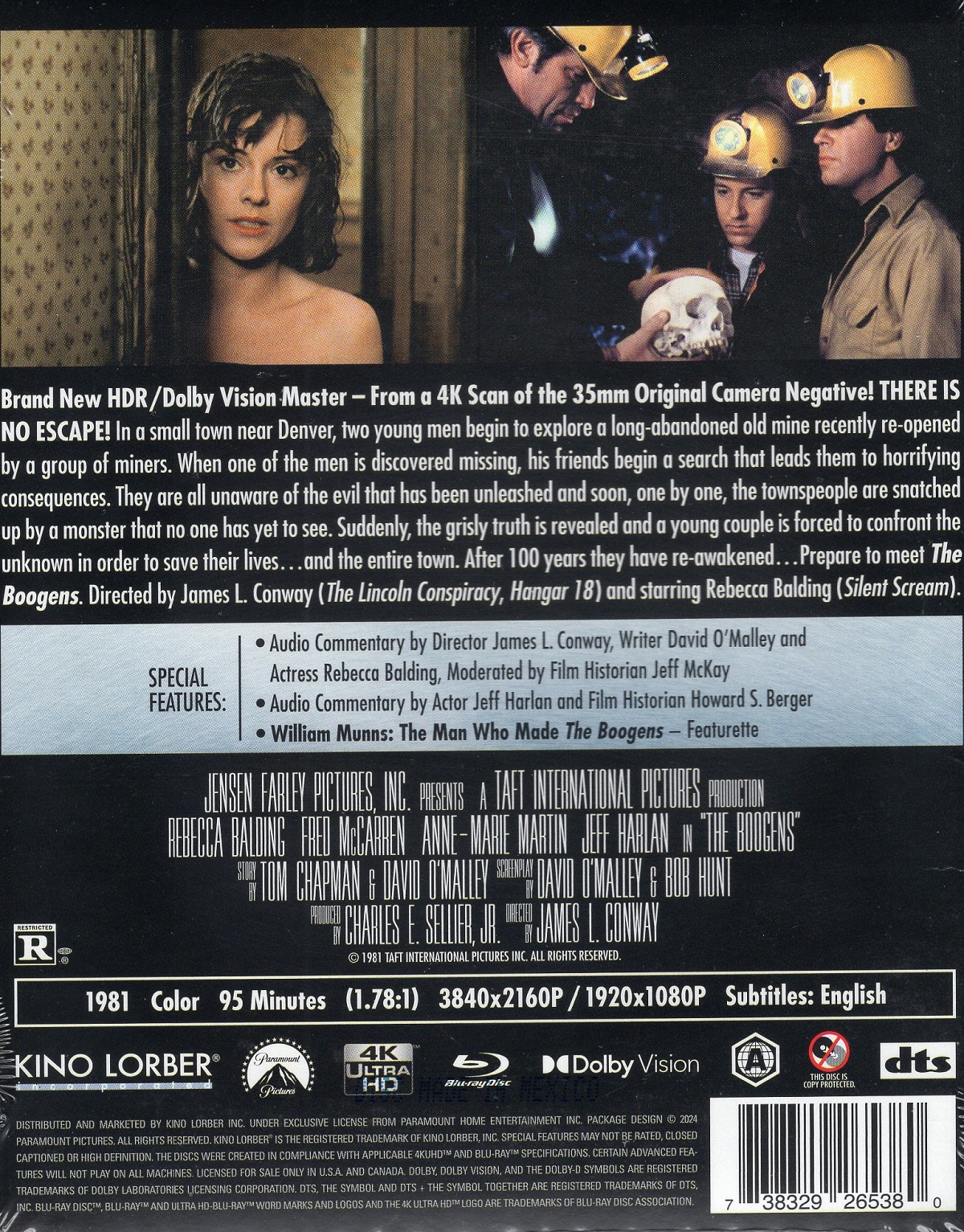 The Boogens (ej svensk text) (4K Ultra HD + Blu-ray) - 2