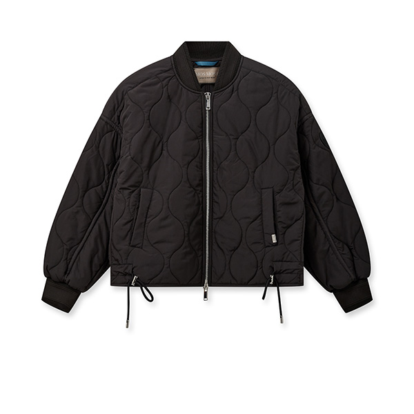 Mos Mosh - MMKarie Quilt Jacket Black - 2