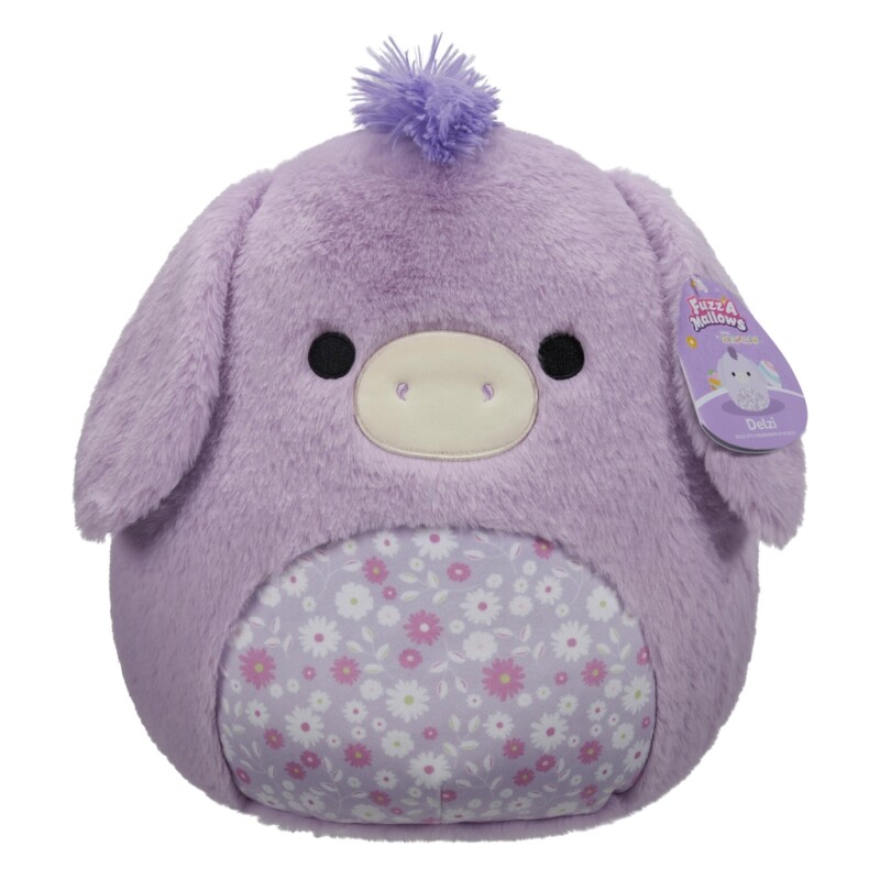Squishmallows 30cm Fuzz A Mallows Delzi Donkey