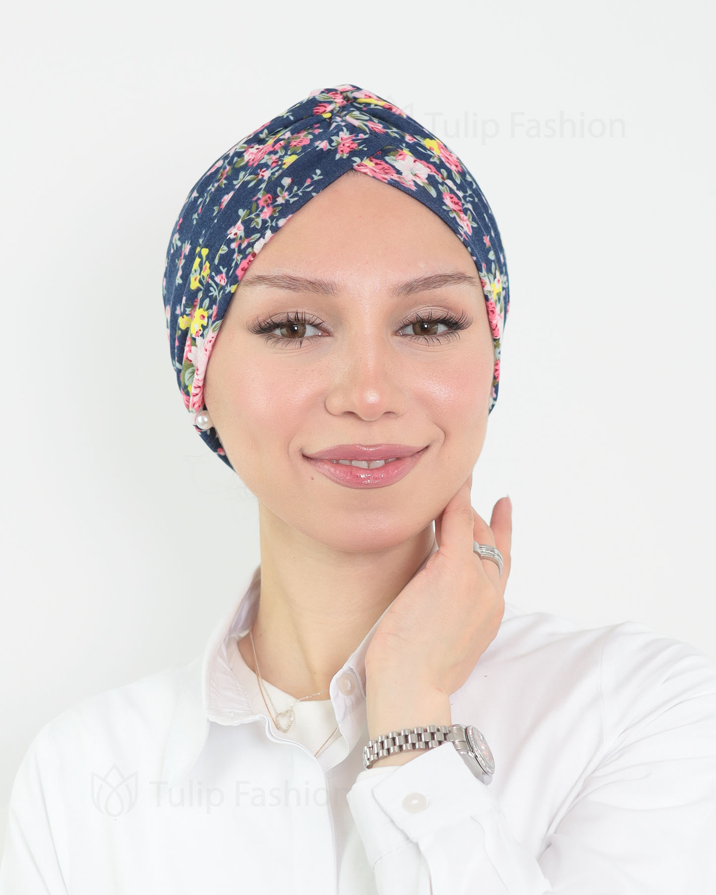 Turban - Casia - Navy Blue - 2