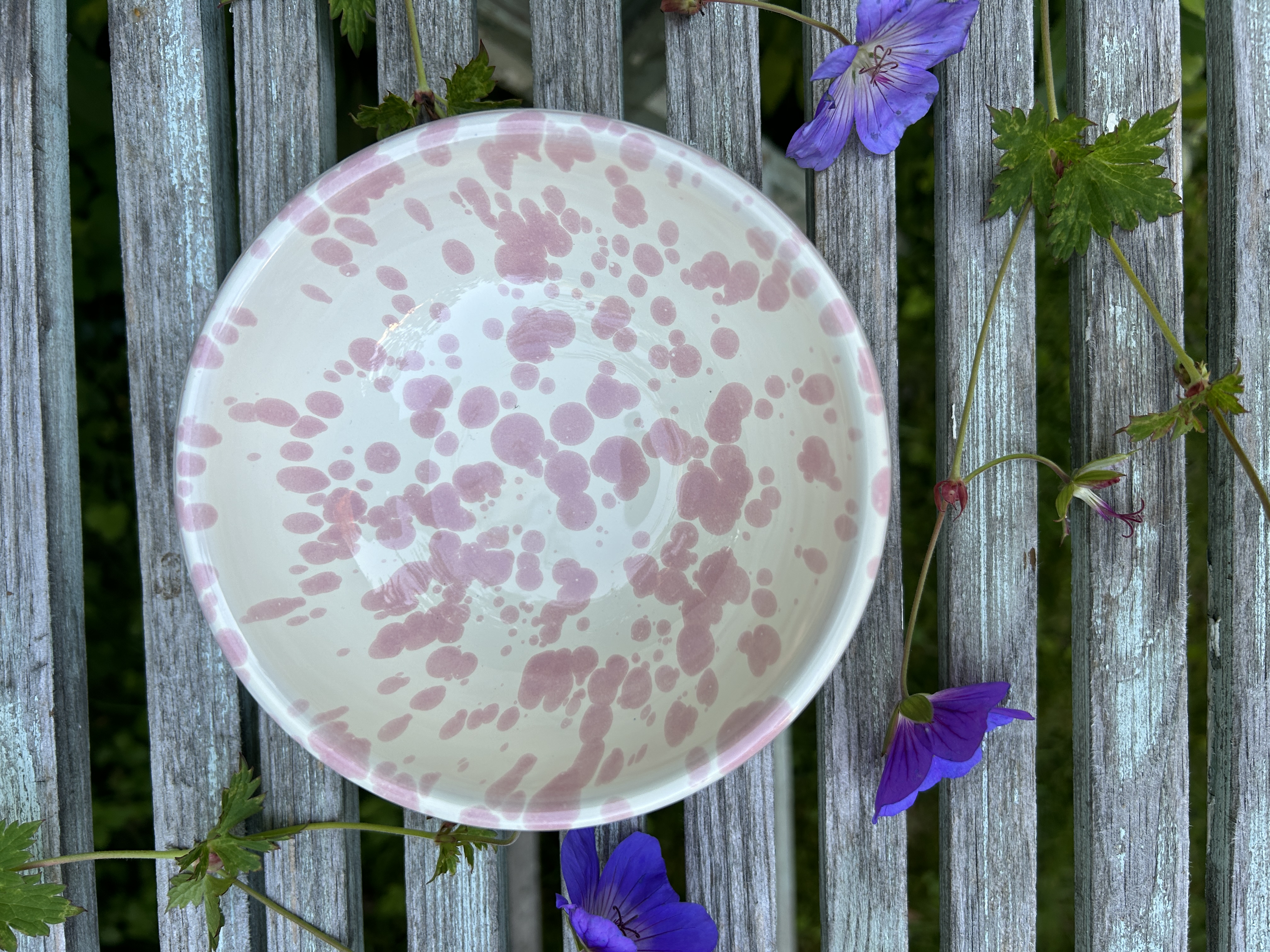 Skål 13 cm rosa
