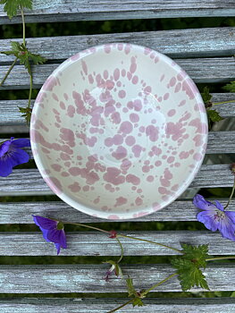 Skål 13 cm rosa