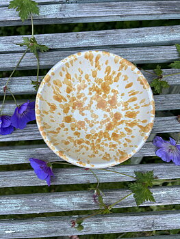 Skål 13 cm gul