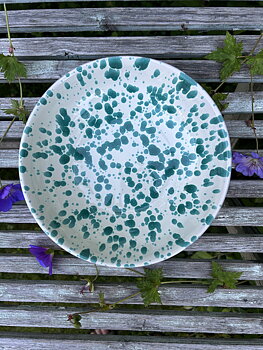 Skål 19 cm grön