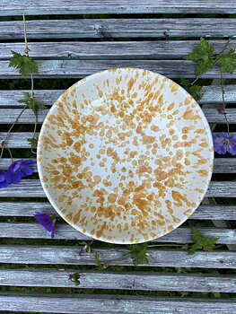 Skål 19 cm gul