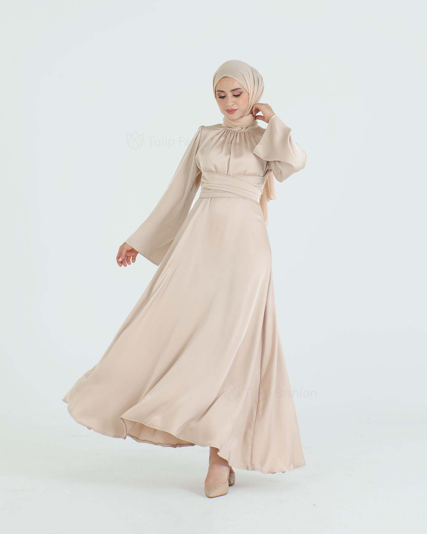 Party dress - Beige