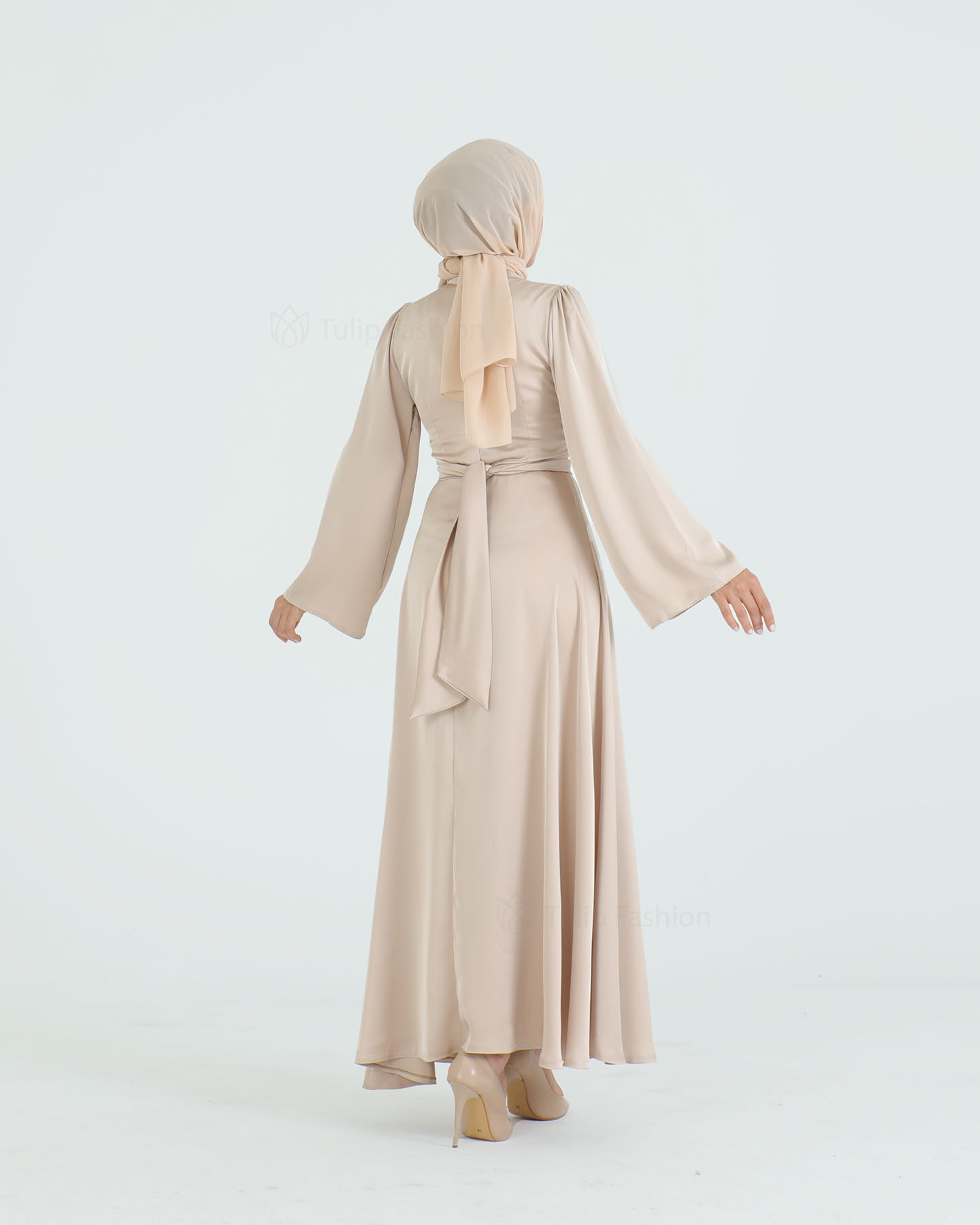 Party dress - Beige - 2