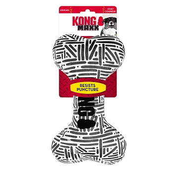 KONG Dog Toy Maxx Bone - White - M/L