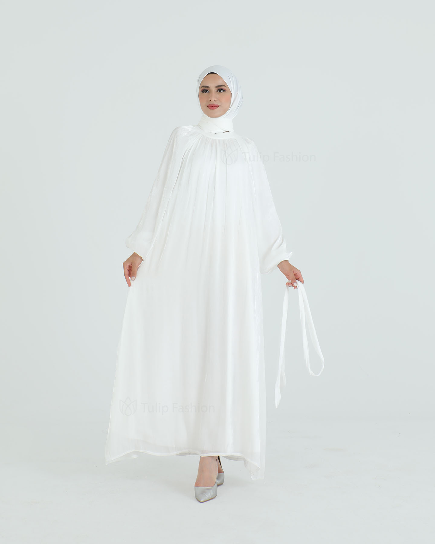 Festliches Kleid - Weiß - 3