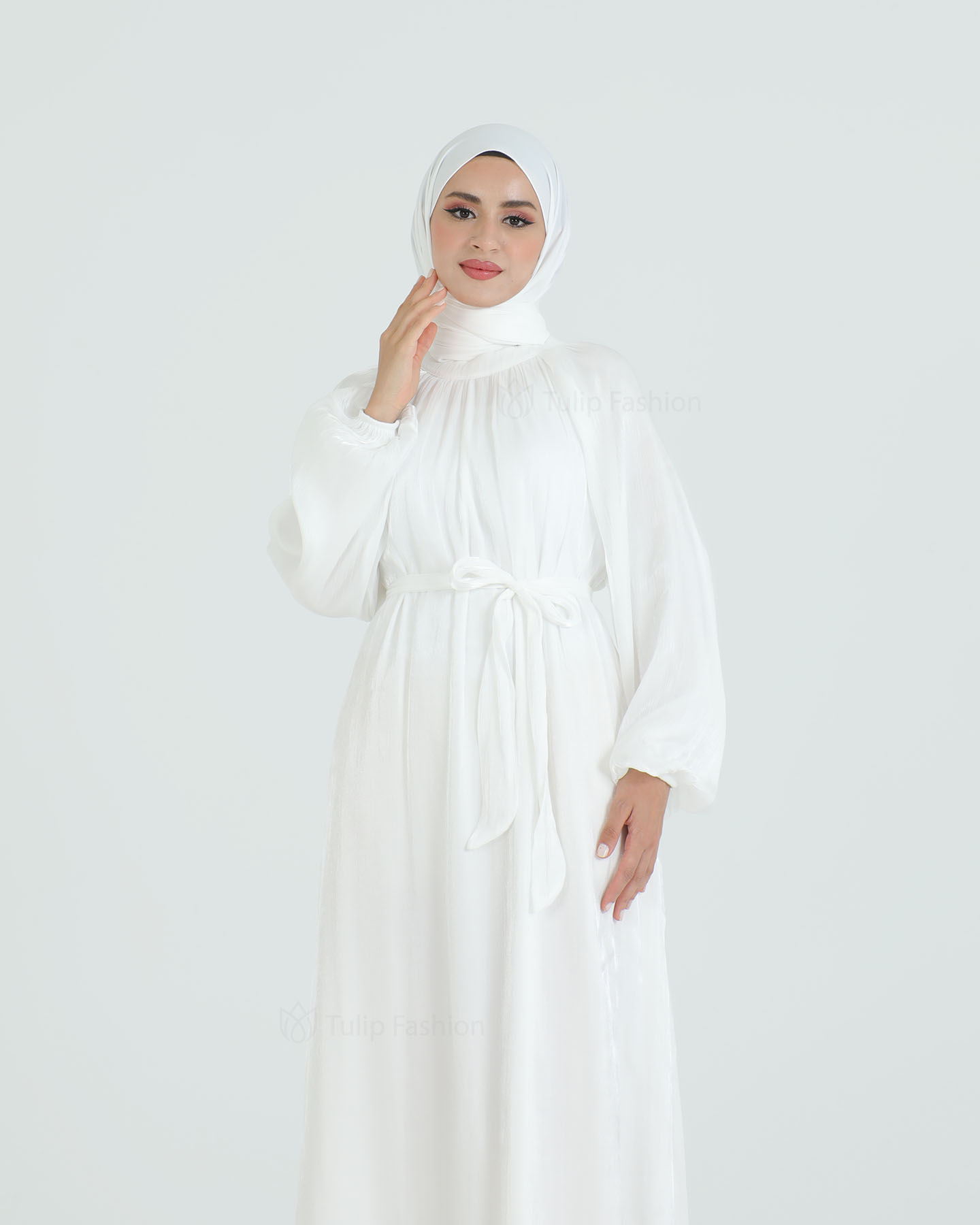 Festliches Kleid - Weiß - 4
