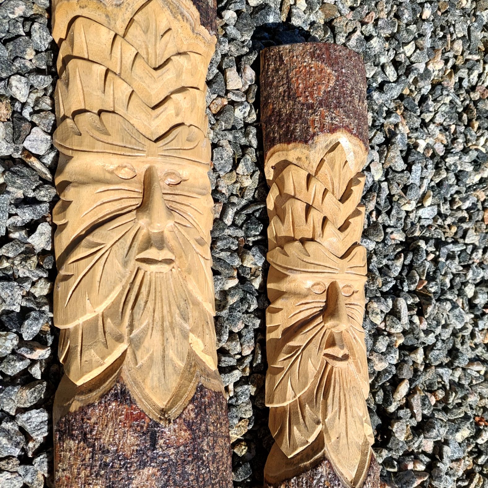 Snidad Green Man  Mask  - 50cm - 2