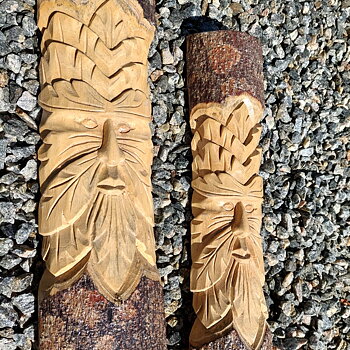 Snidad Green Man  Mask  - 50cm