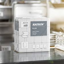 KATRIN PLUS V-FOLD SERVETTER 23X20,7CM (6000ST)