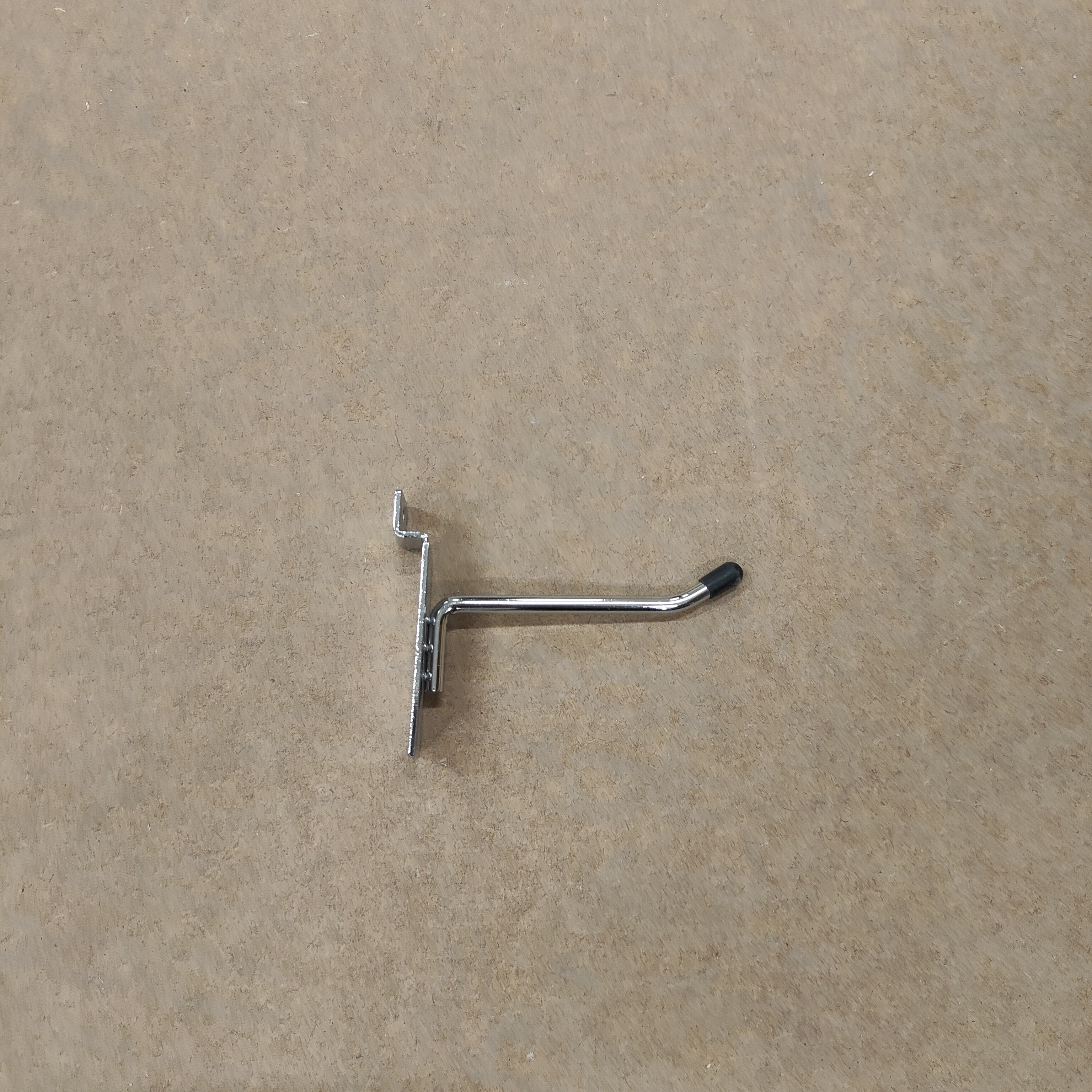 Spjut till spårpanel, 100 mm krom