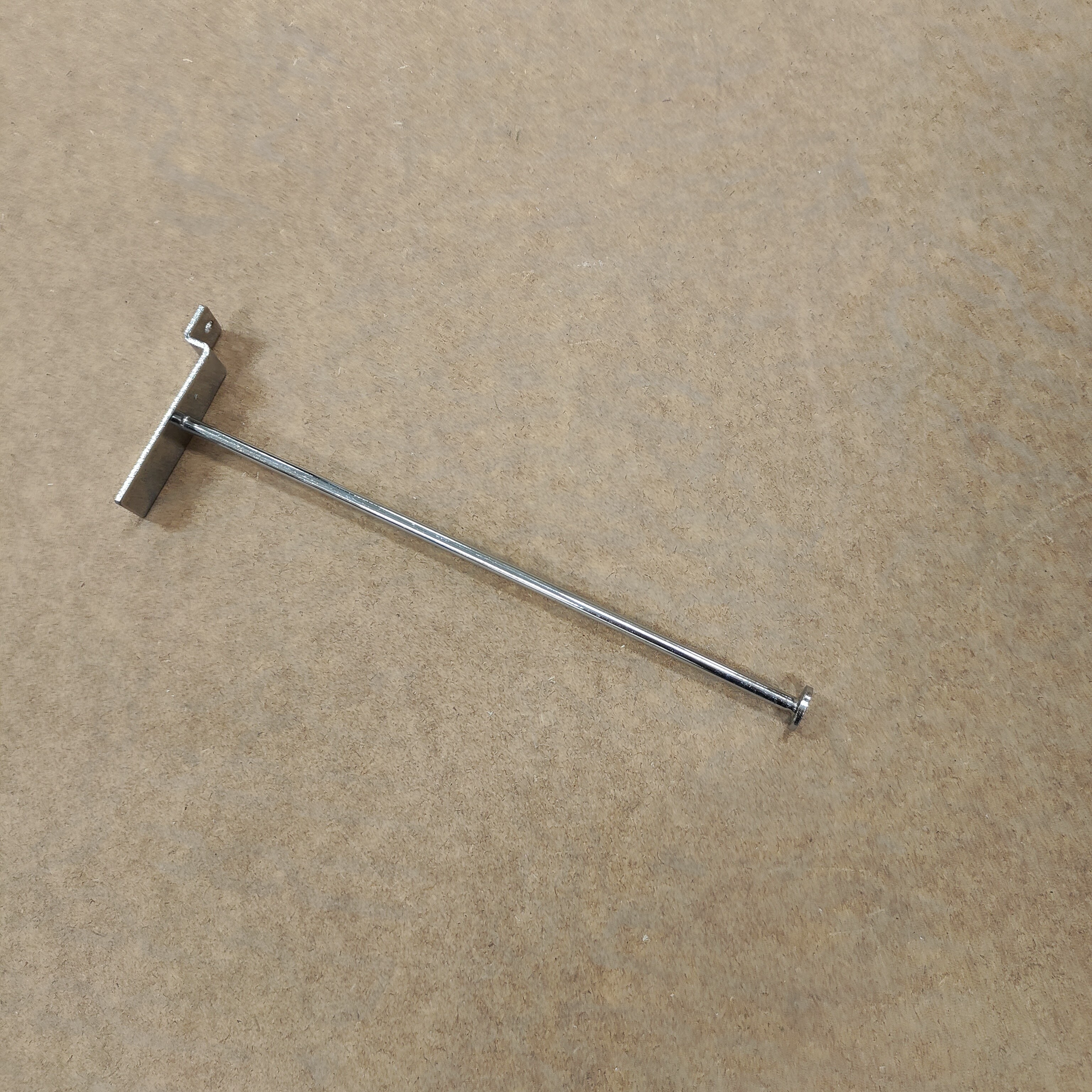 Konfektionsspjut med bricka, 250 mm krom