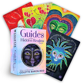 Guides of the Hidden Realms Oracle A 44-Card Deck and Guidebook  By Colette Baron-Reid