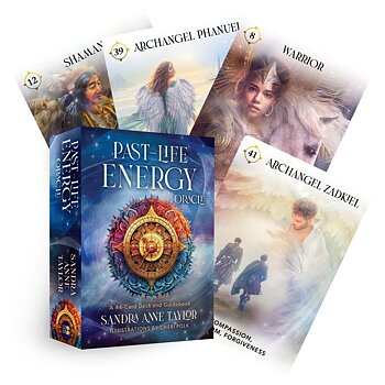 Past-Life Energy Oracle A 44-Card Deck and Guidebook  By Sandra Anne Taylor