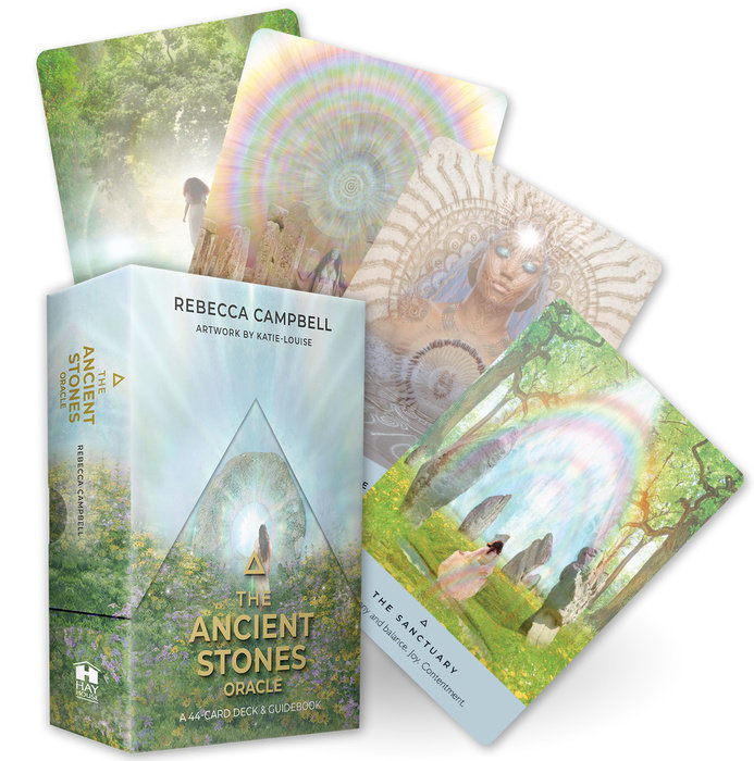 The Ancient Stones Oracle A 44-Card Deck and Guidebook  By Rebecca Campbell 