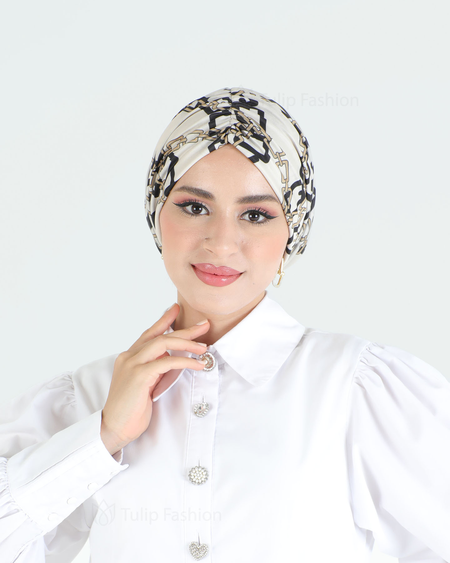 Turban - Senli - Beige - 4