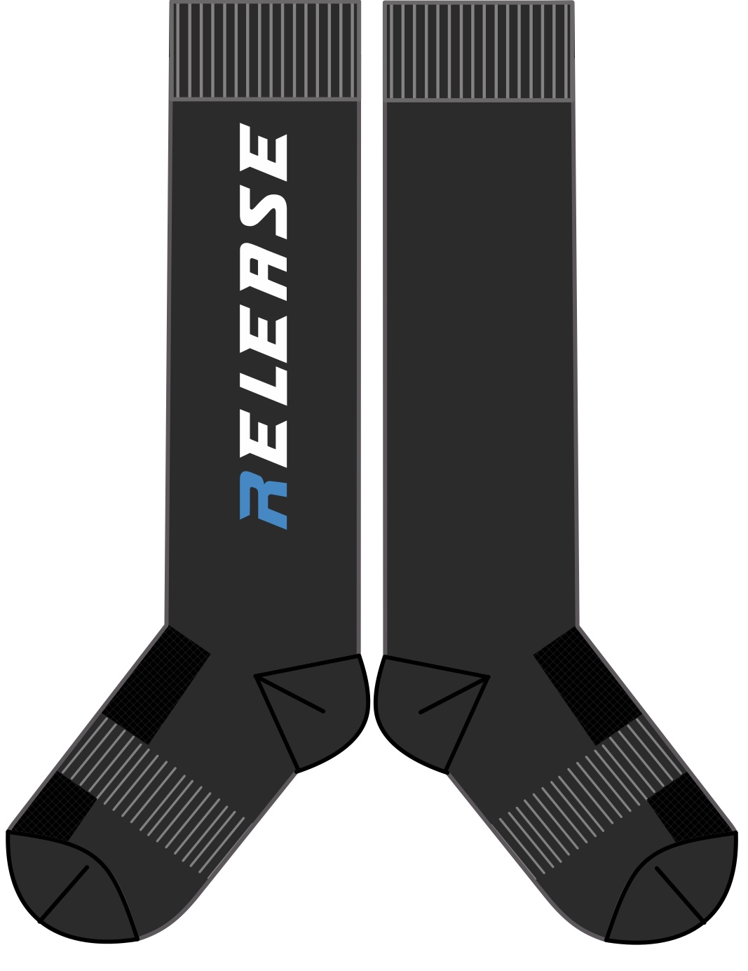 Release skridsko Strumpa, 2-PACK - 3