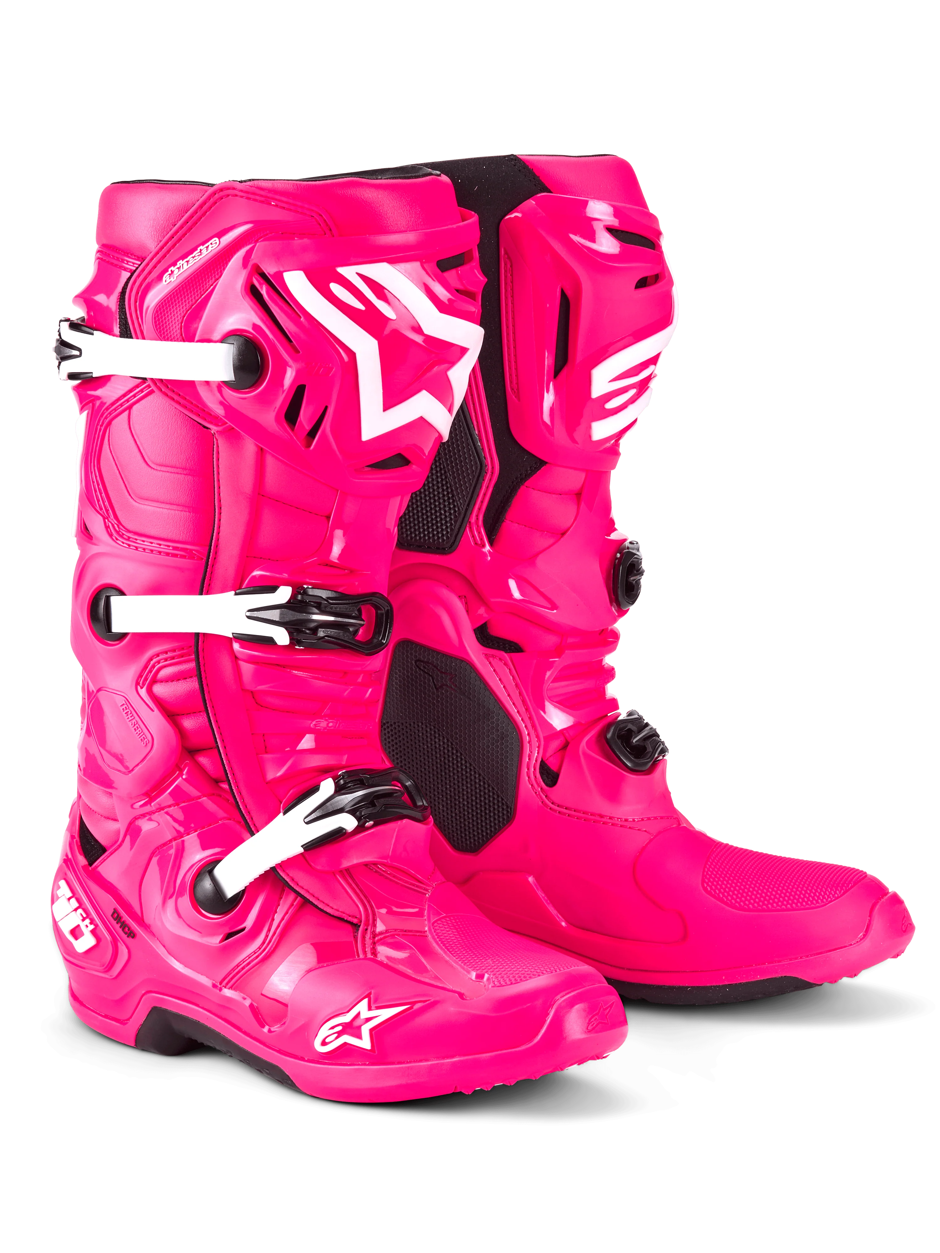 Alpinestars Limited Edition Diva Tech 10 Crosstövlar Diva Pink/ Vit
