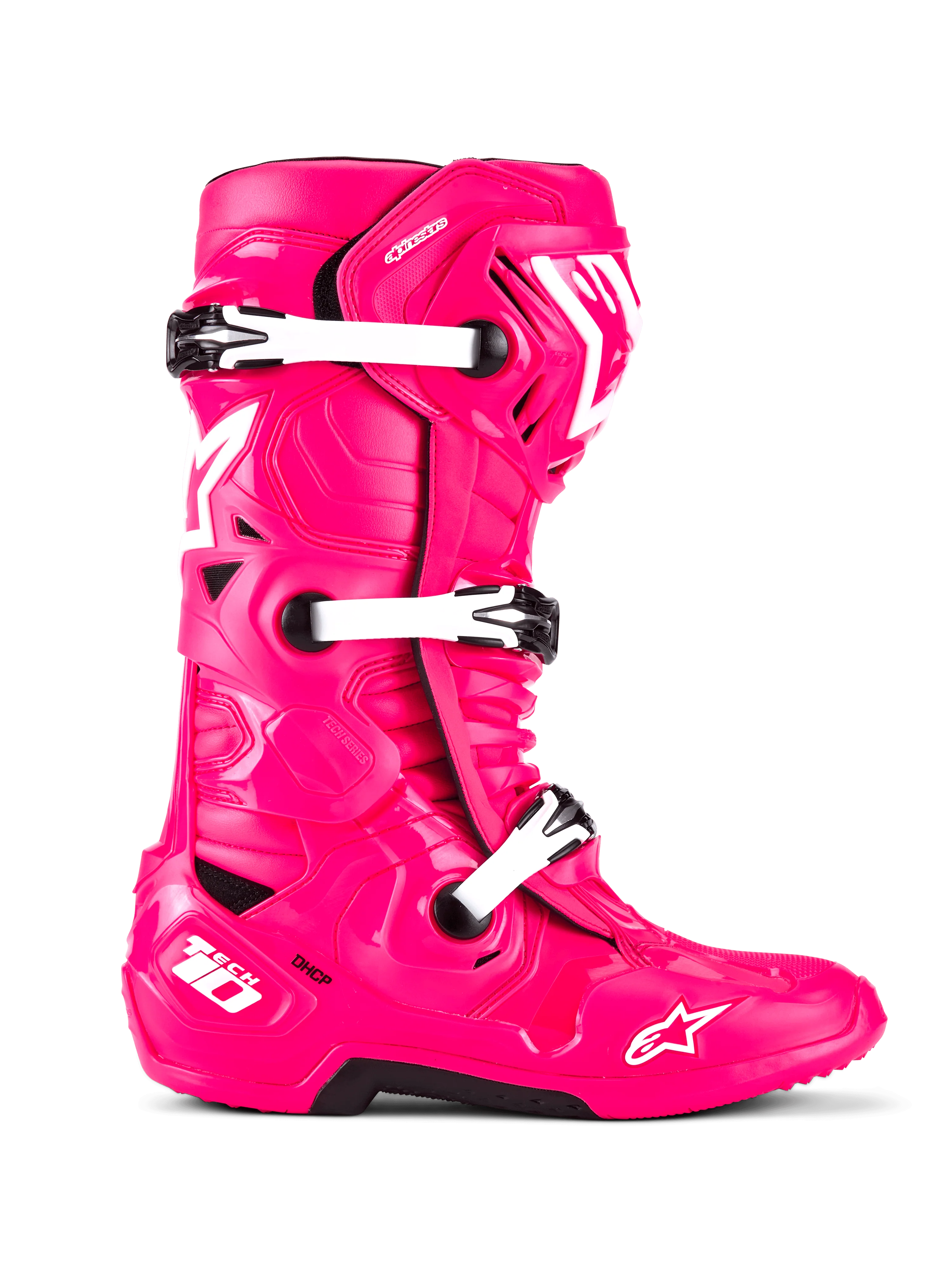 Alpinestars Limited Edition Diva Tech 10 Crosstövlar Diva Pink/ Vit - 2