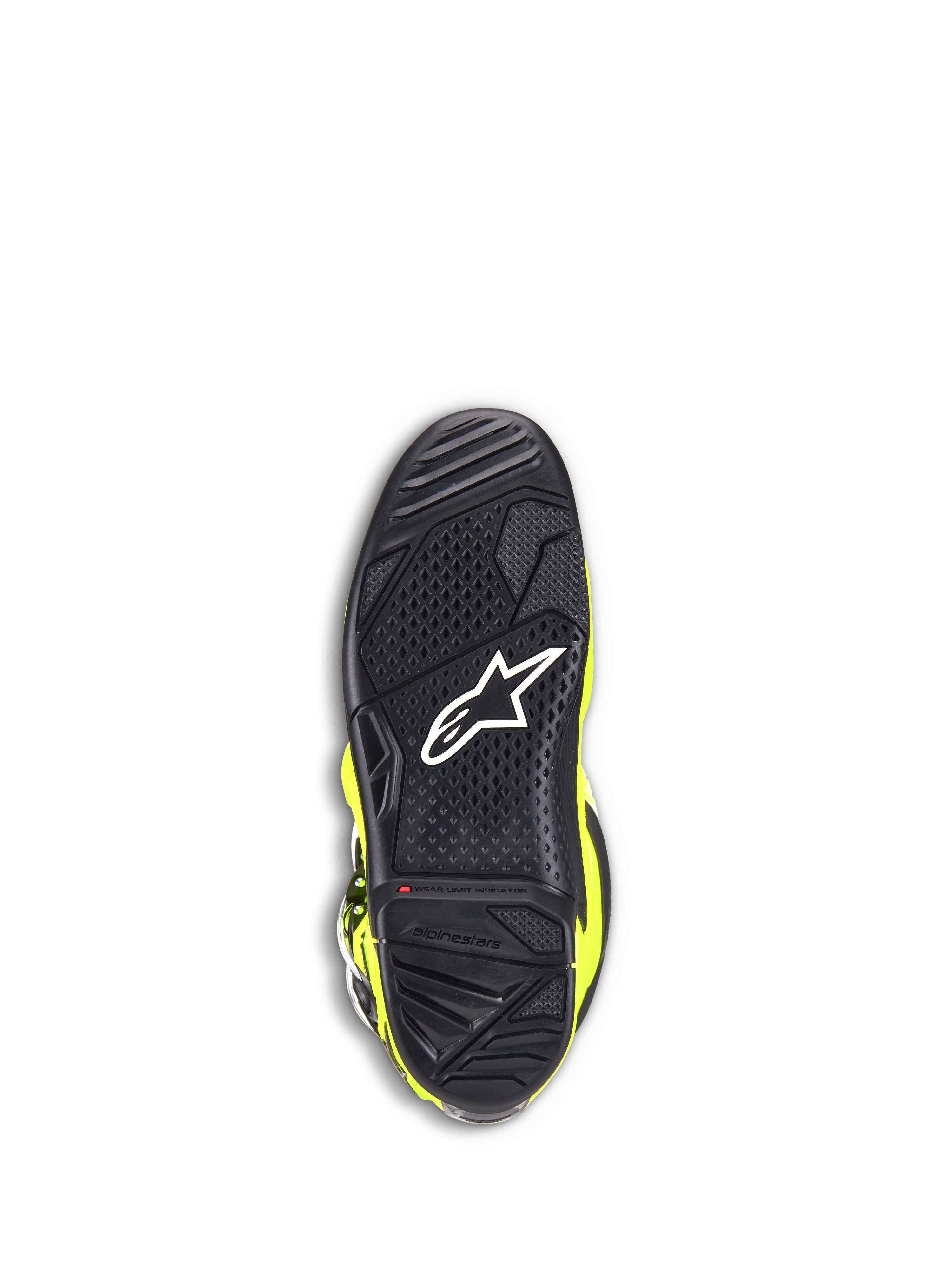 Alpinestars Tech 7 Crossisaappaat Musta/ Hi-Vis Keltainen - 7