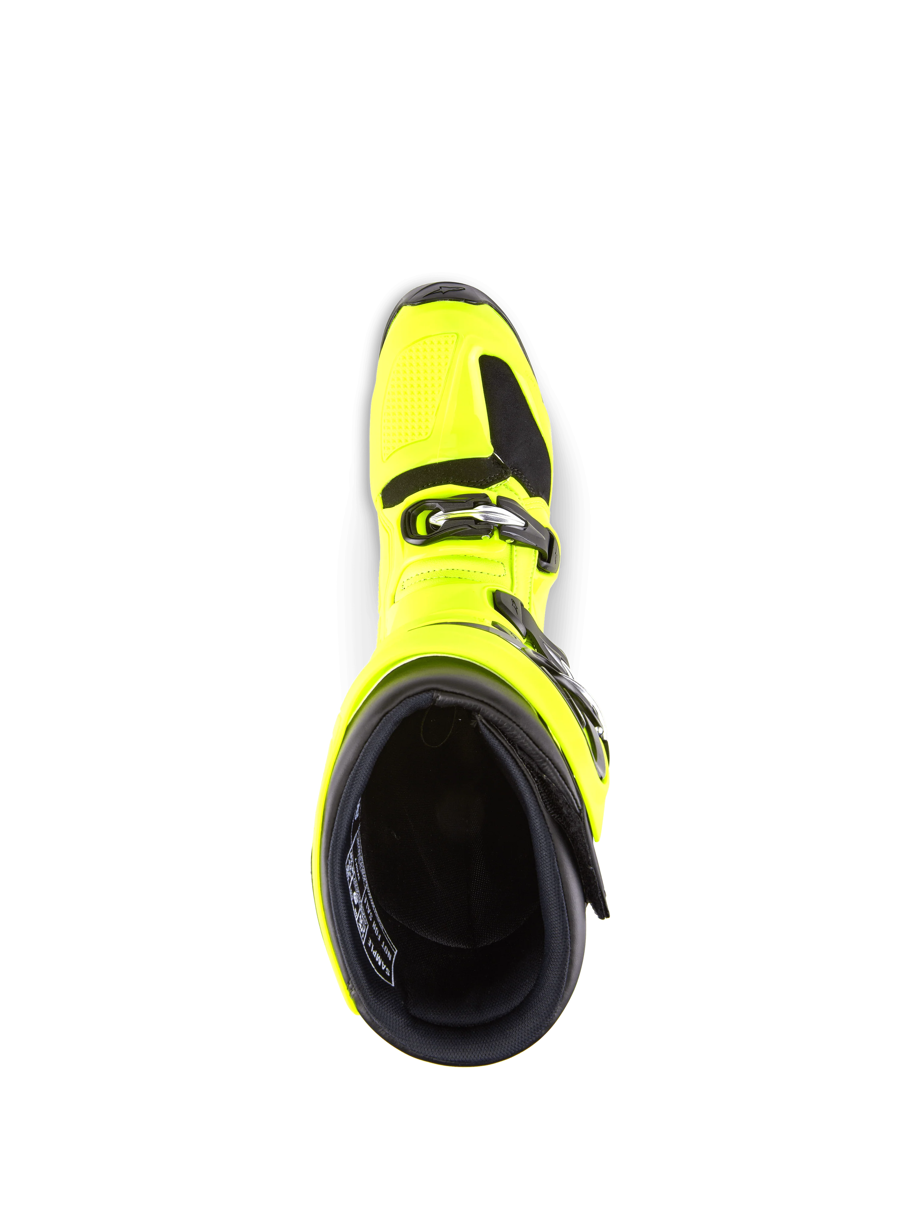 Alpinestars Tech 7 Crossisaappaat Musta/ Hi-Vis Keltainen - 6