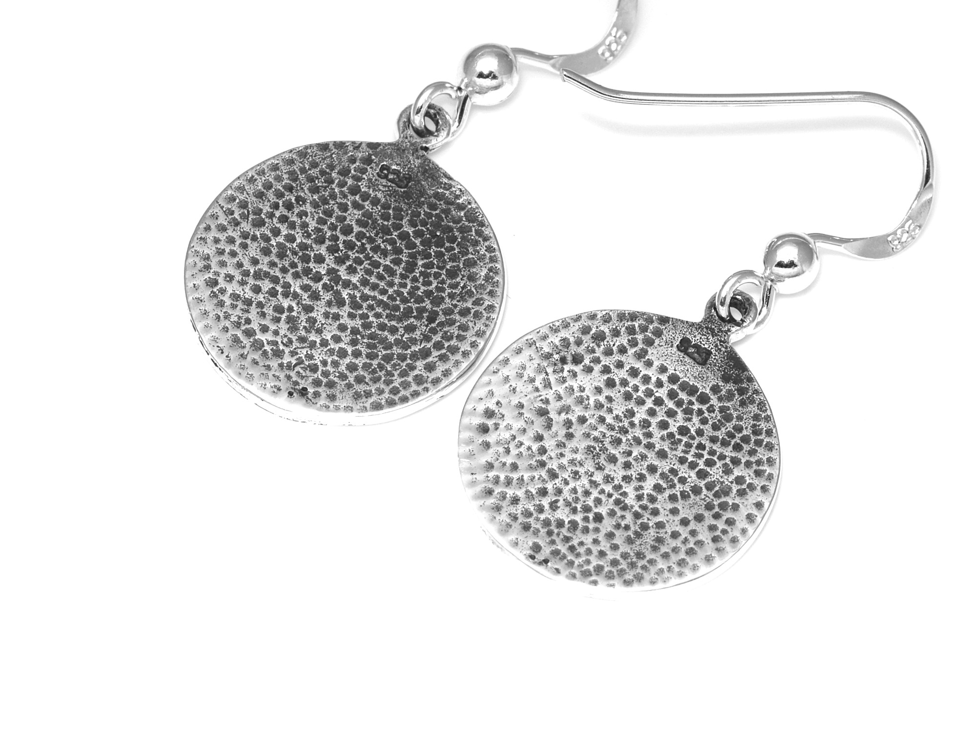 Vegvisir Kompass Örhängen i Äkta 925 Silver, Viking Accessoar, Vikingasmycke - 3