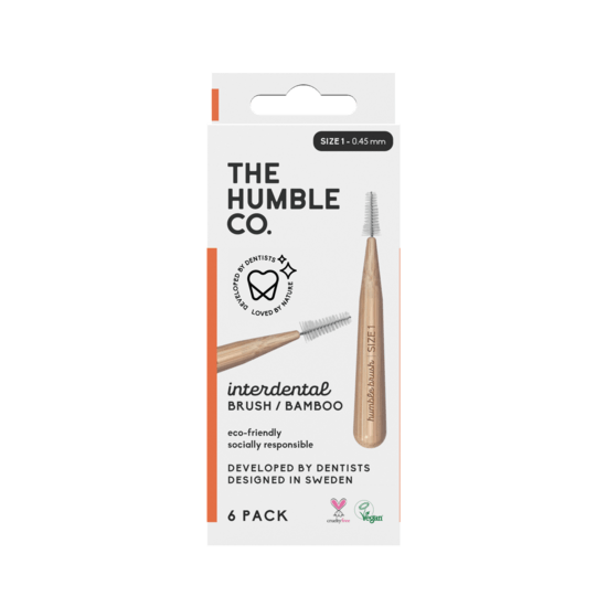 The Humble Co.  Interdental Brush 0.45mm 6pcs