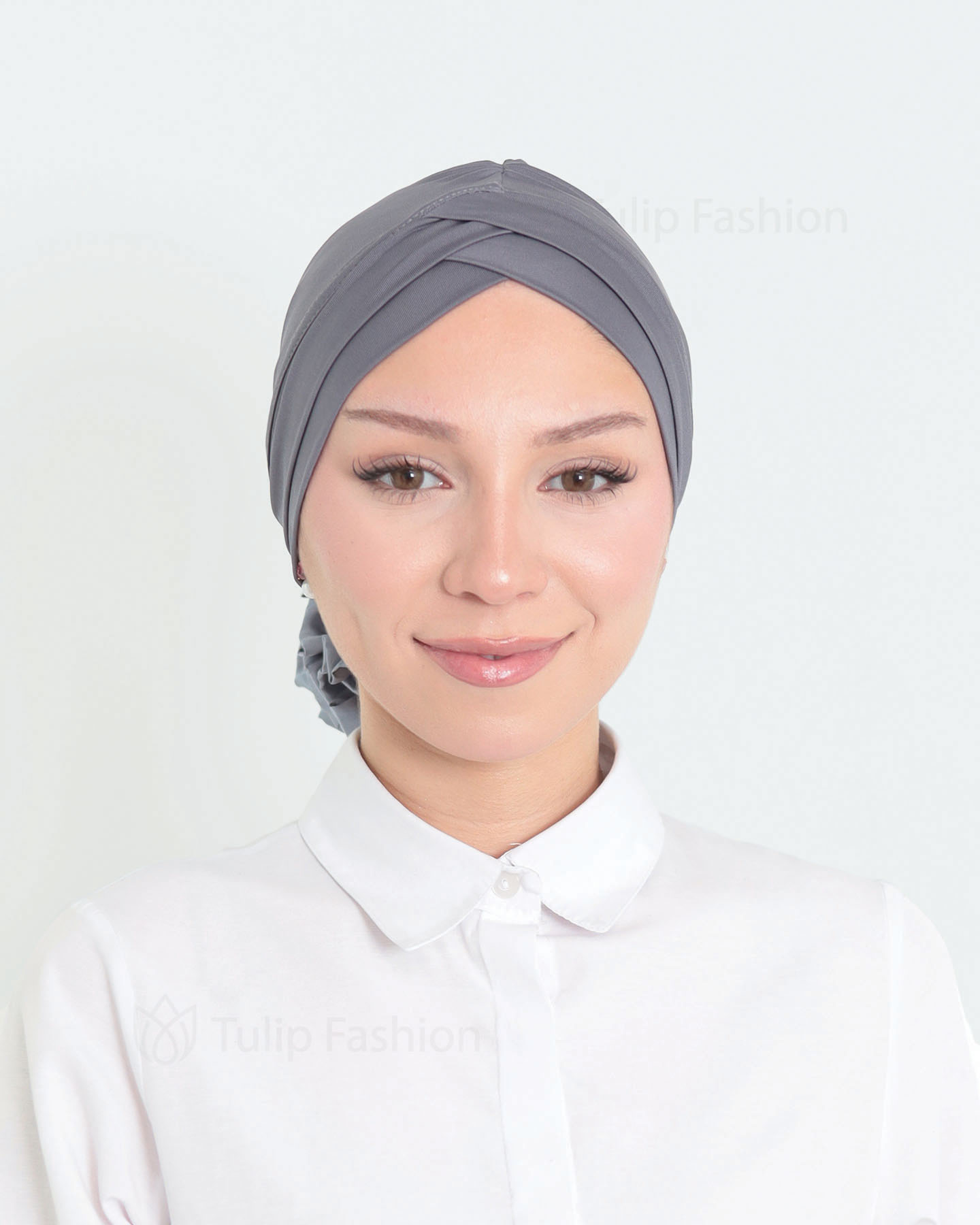 Turban - Aylin - Grå - 5