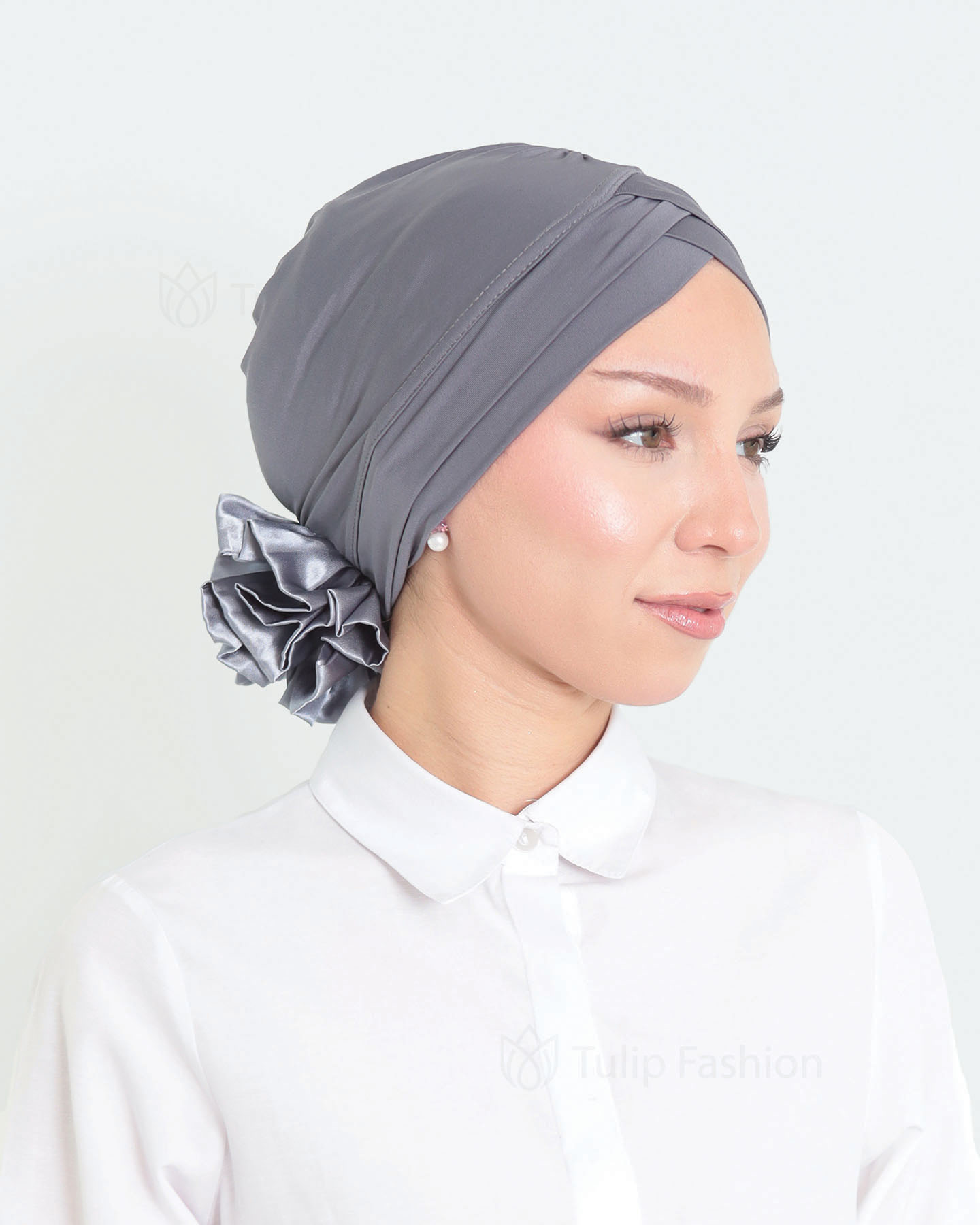 Turban - Aylin - Grå - 6