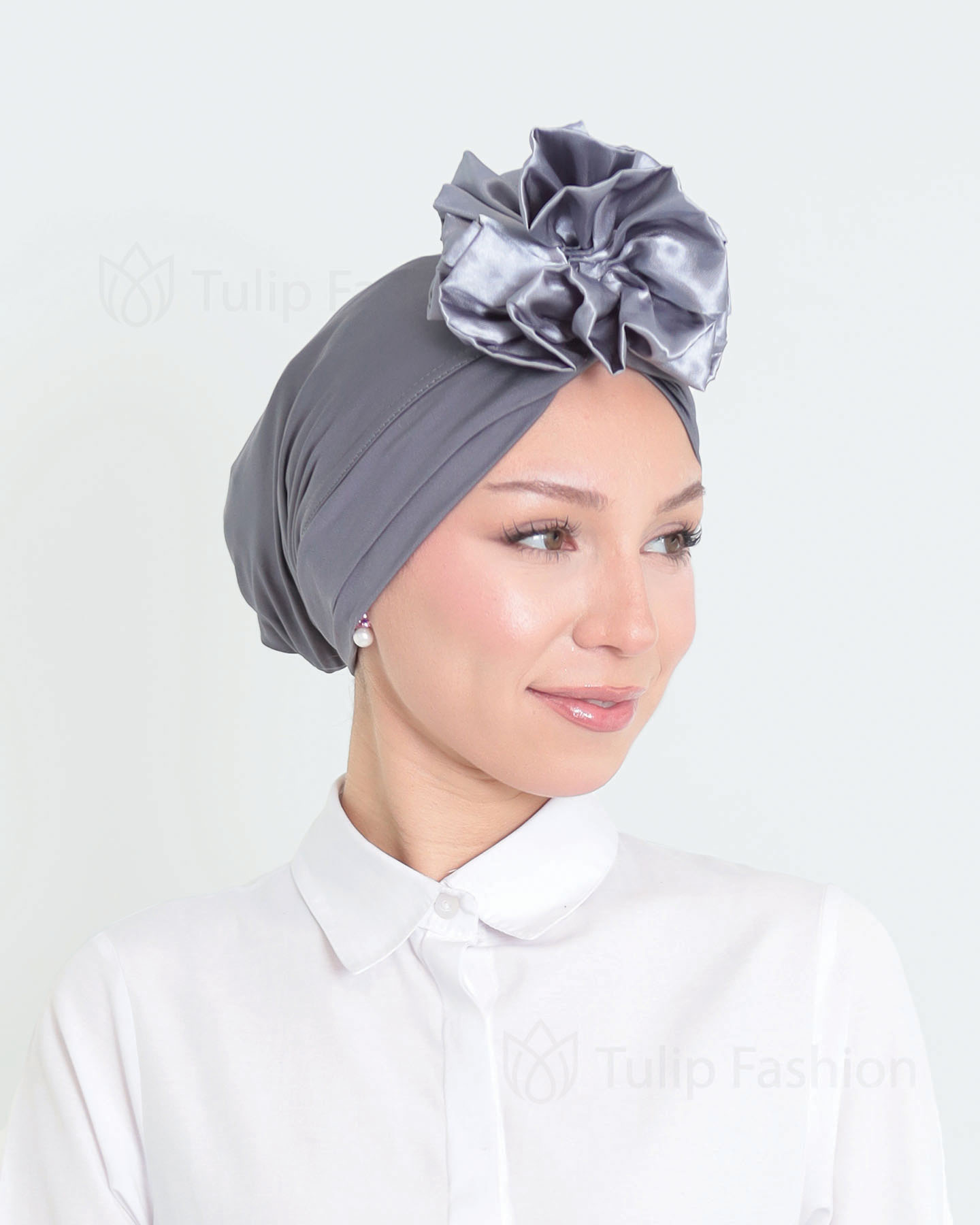 Turban - Aylin - Grå - 3