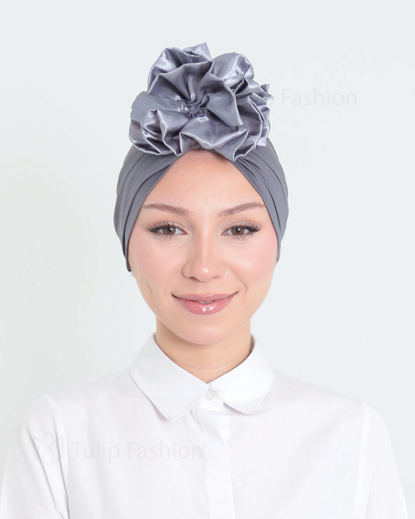 Turban - Aylin - Grå - 7