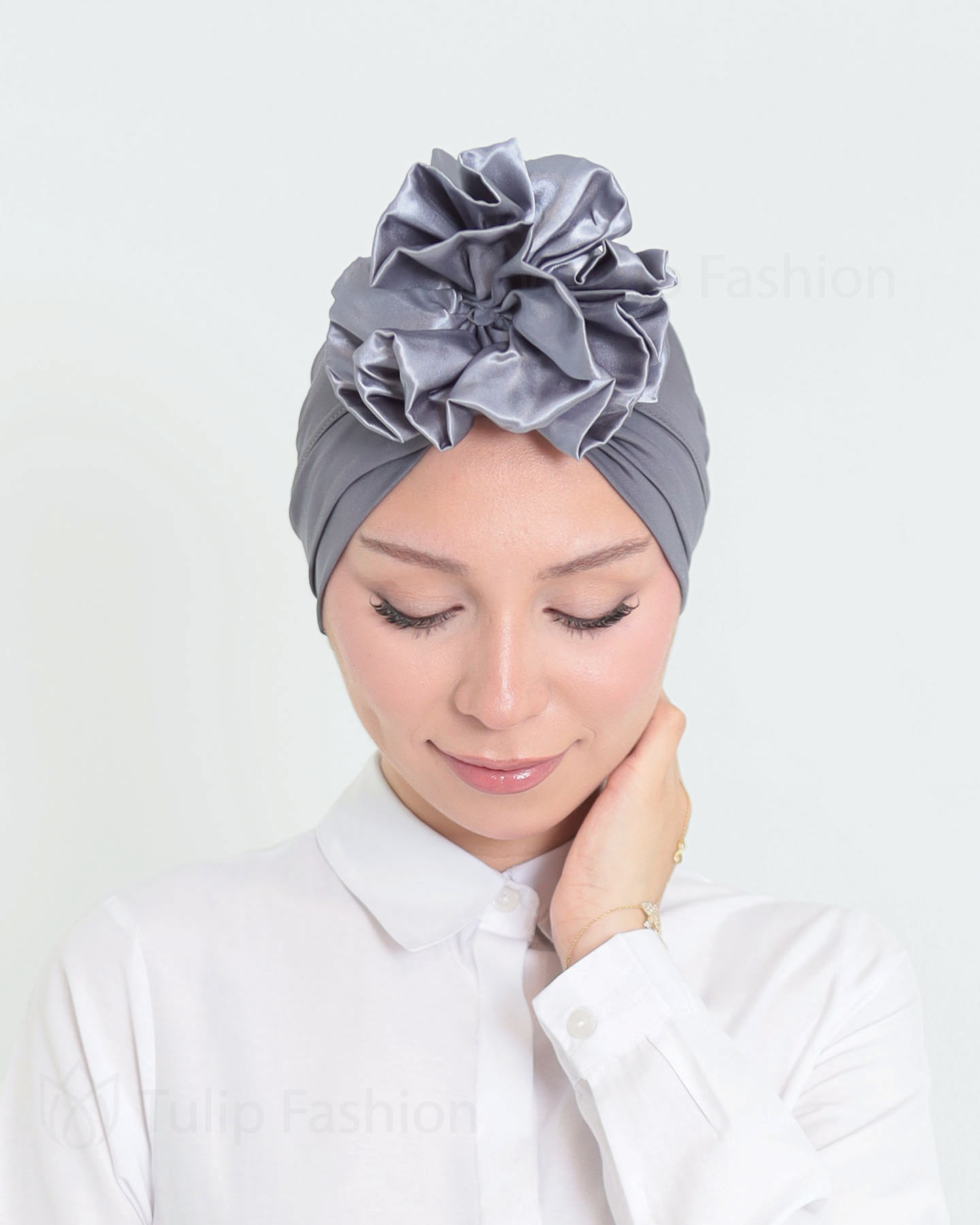 Turban - Aylin - Grå - 2
