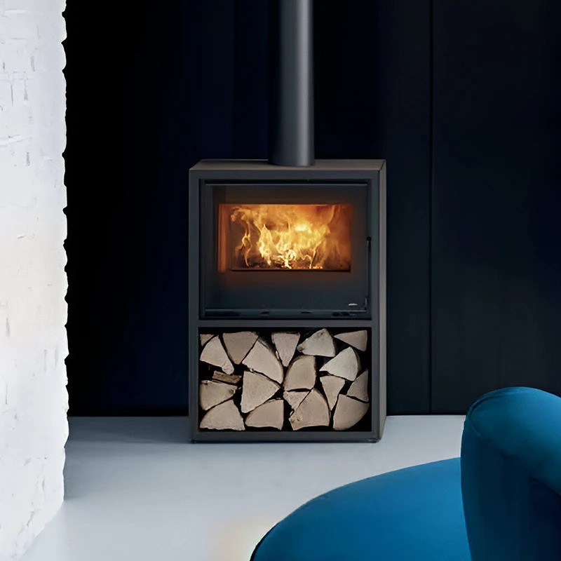 Vedkamin MCZ Stone Case 7kW 60cm - 2